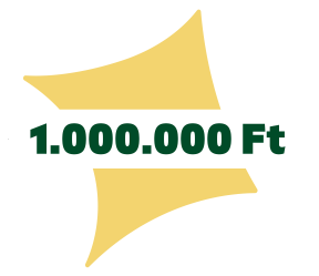 Fődíj: 1.000.000 Ft
